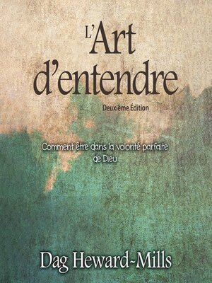 cover image of L'Art d'entendre